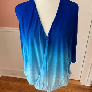 Young Fabulous and Broke Blue top size Medium